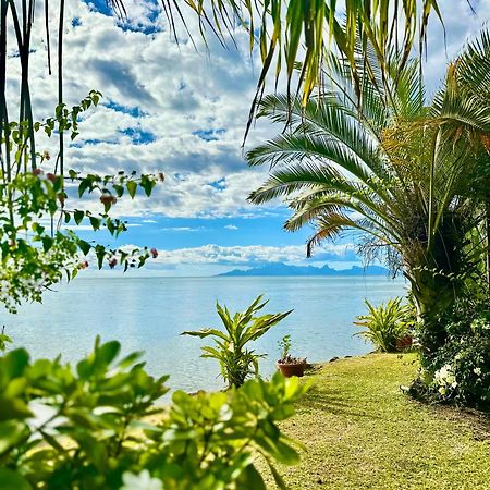 O'Coco Bungalow- Breathtaking Waterfront Views, Endless Memories Paea Buitenkant foto