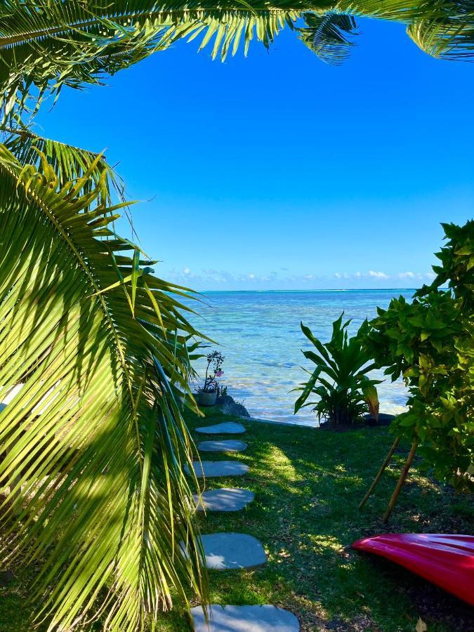 O'Coco Bungalow- Breathtaking Waterfront Views, Endless Memories Paea Buitenkant foto
