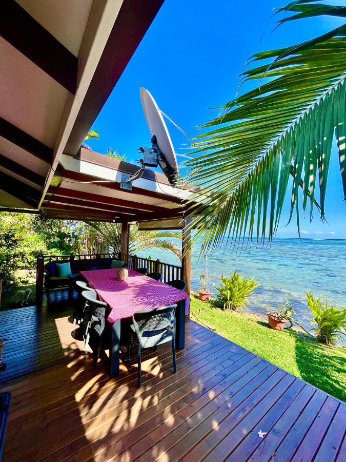 O'Coco Bungalow- Breathtaking Waterfront Views, Endless Memories Paea Buitenkant foto
