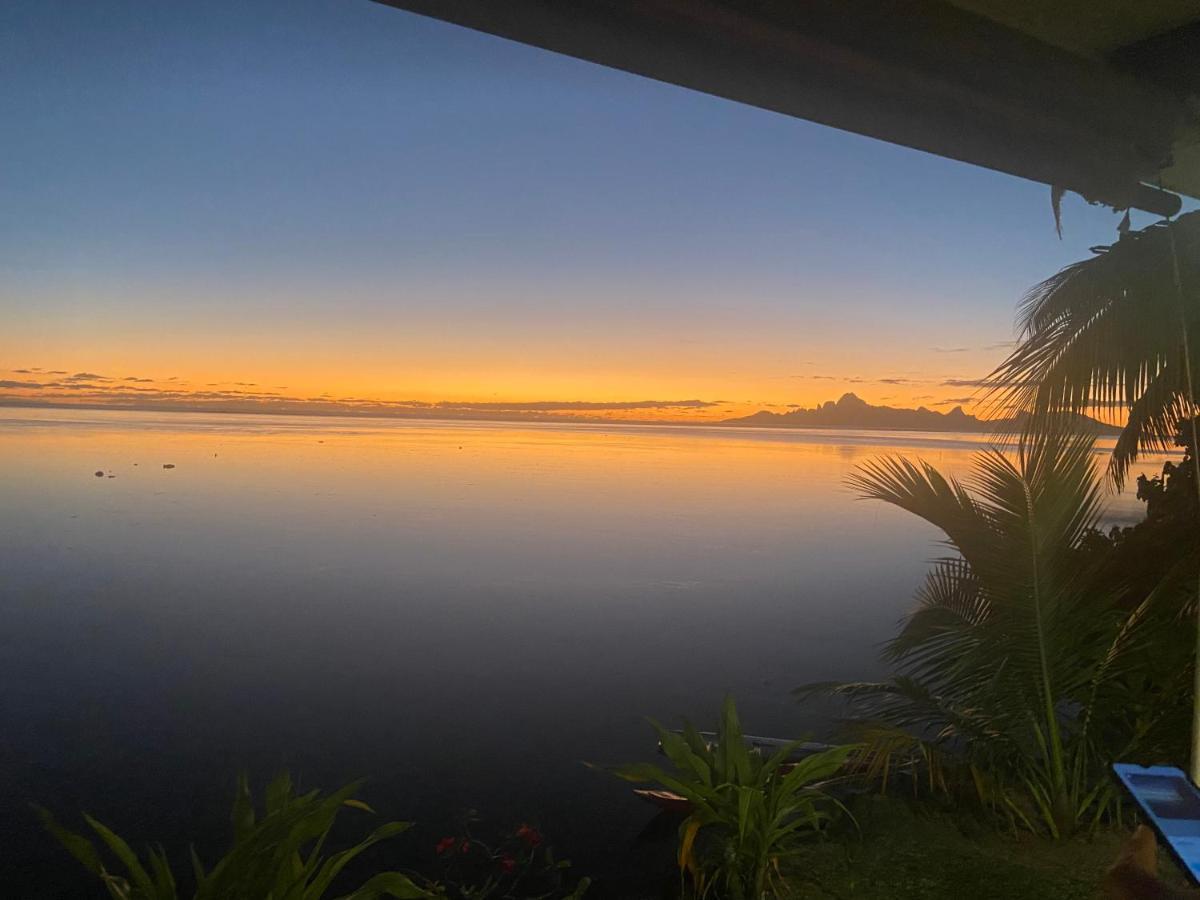O'Coco Bungalow- Breathtaking Waterfront Views, Endless Memories Paea Buitenkant foto